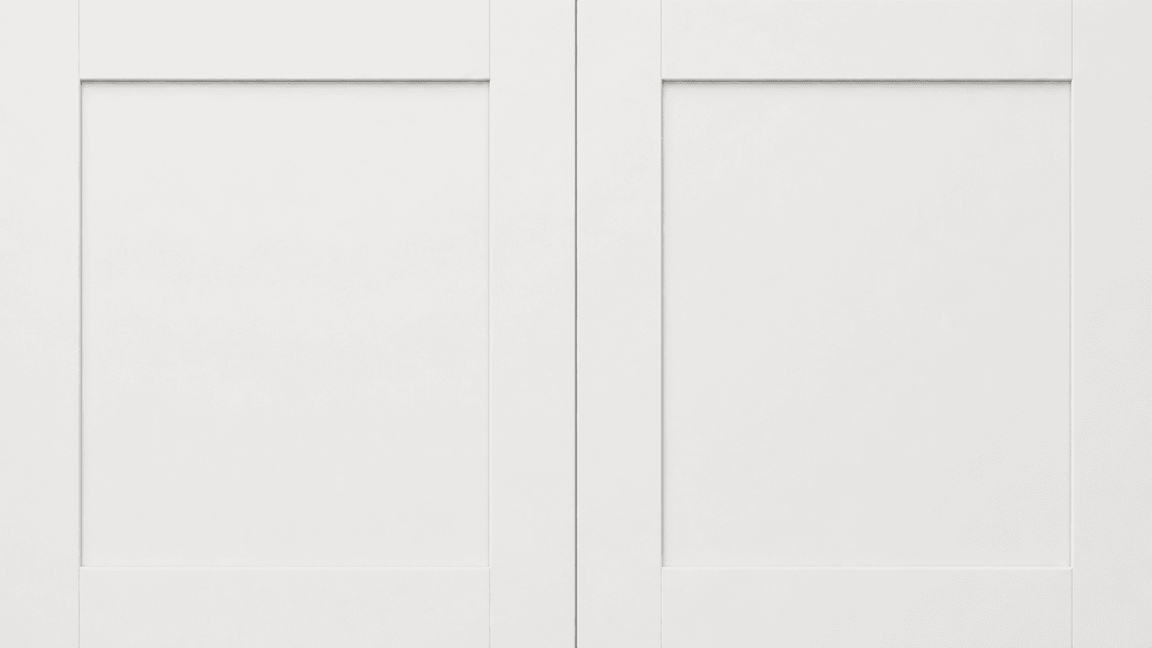 Heritage Shaker cabinet in matte white finish